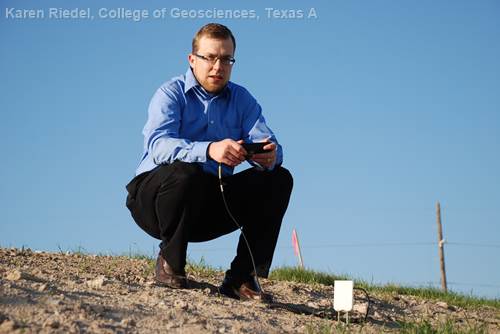 Dr. Steven Quiring is developing the North American Soil Moisture Database.